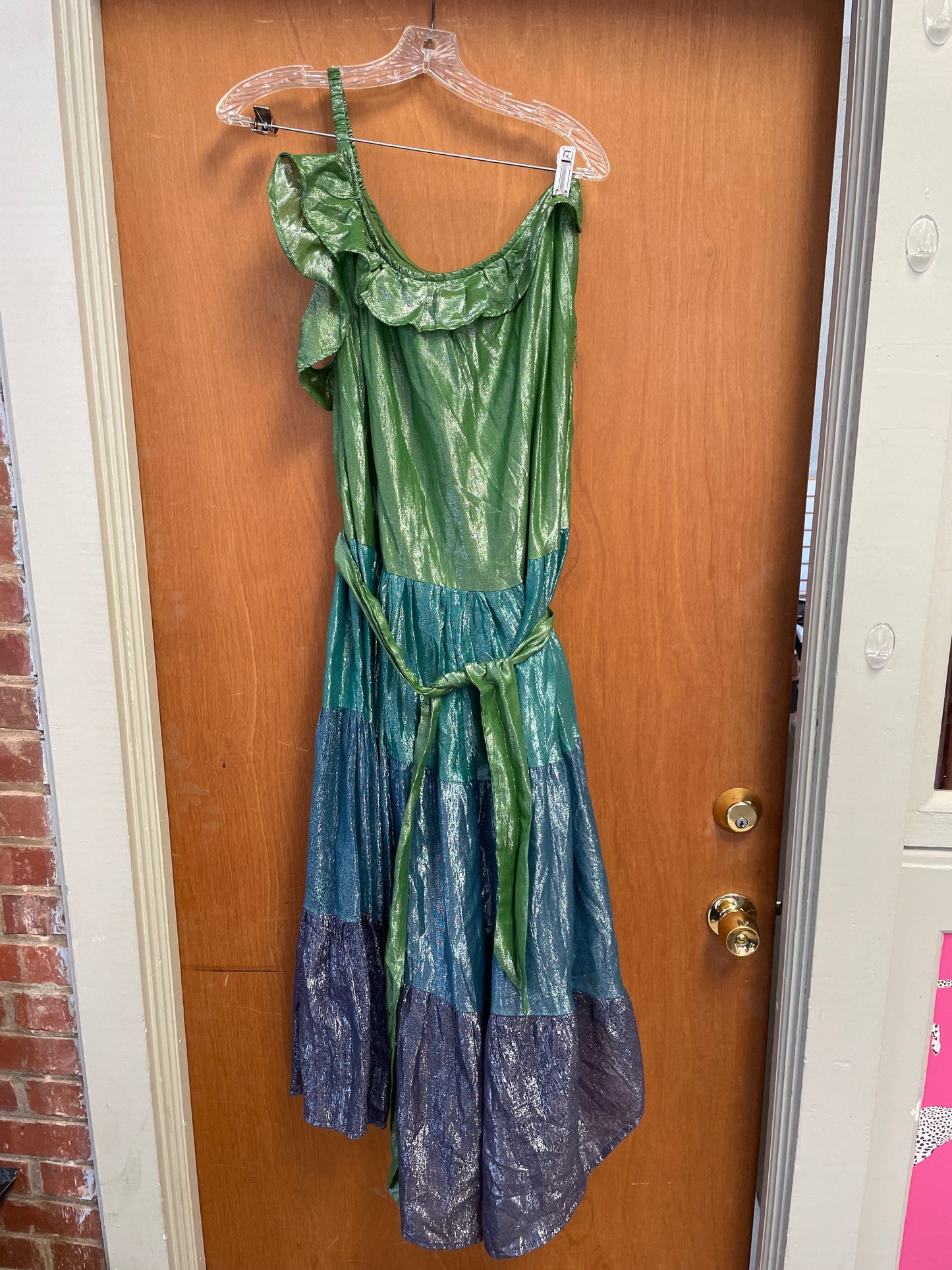 green anthropologie Dress Long, Small *