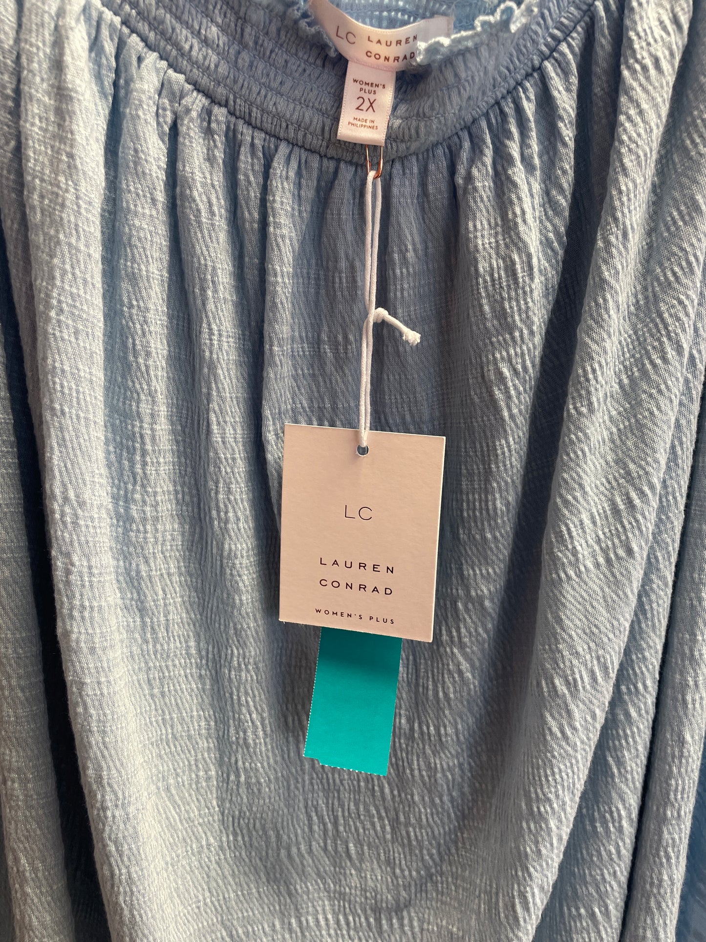blue lauren conrad Ss Shirt nwt, 2x*