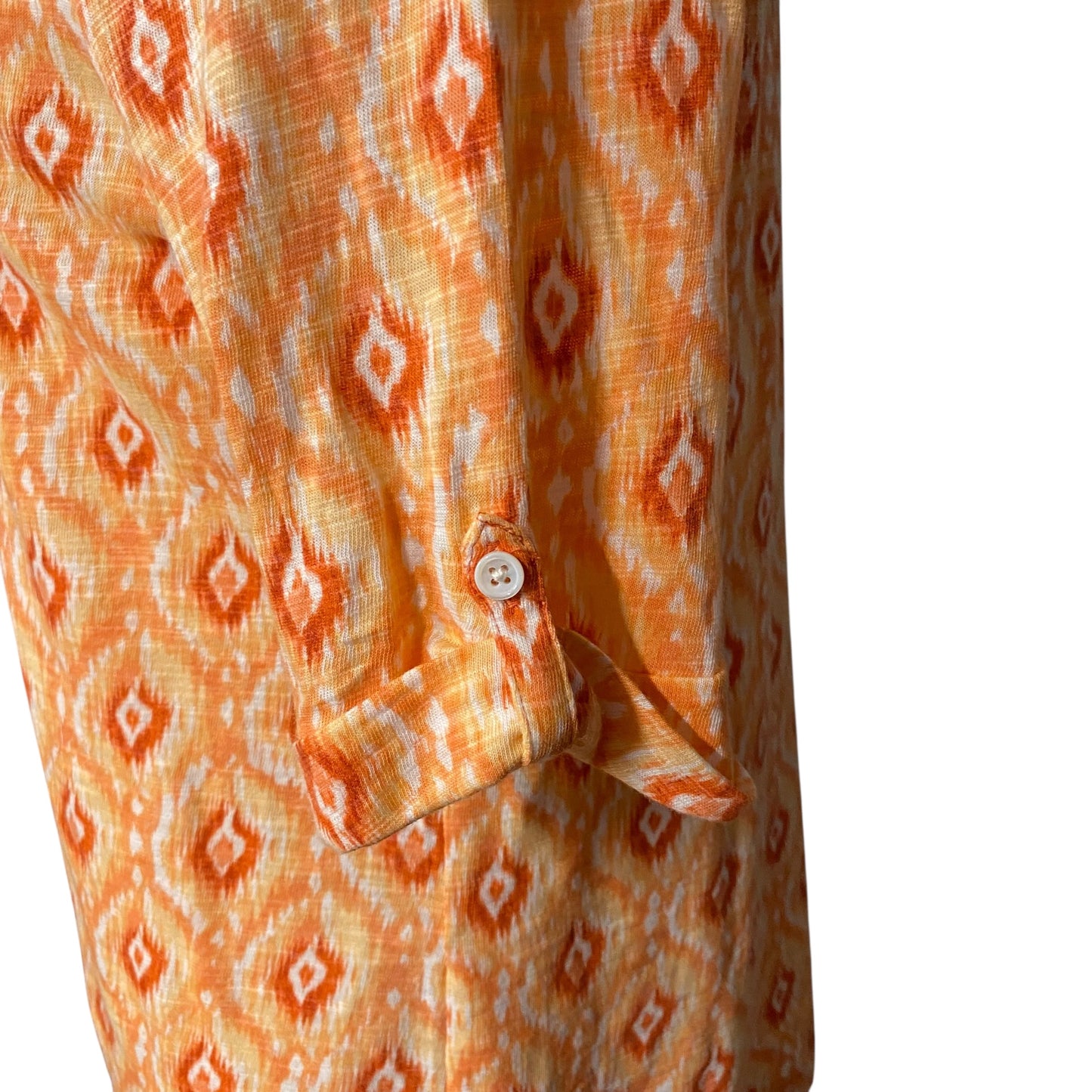(1097) orange chicos Ss Shirt nwt, size 1