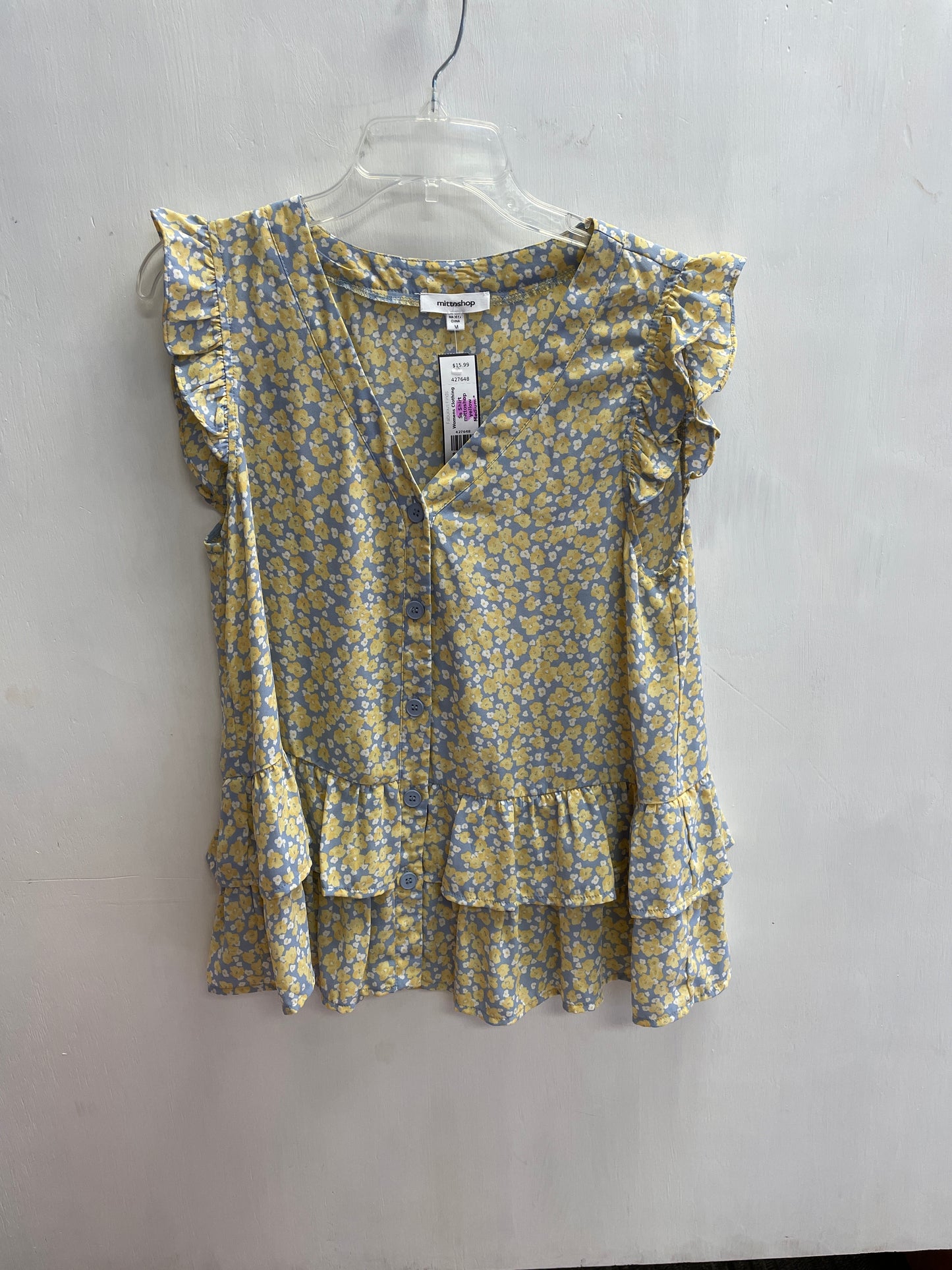 yellow mittoshop Ss Shirt, Medium *