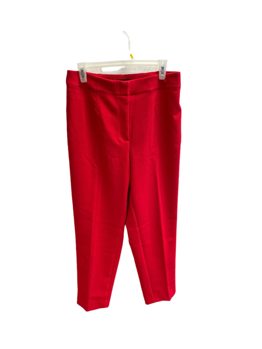 Red Ann Taylor Loft Pant, 8