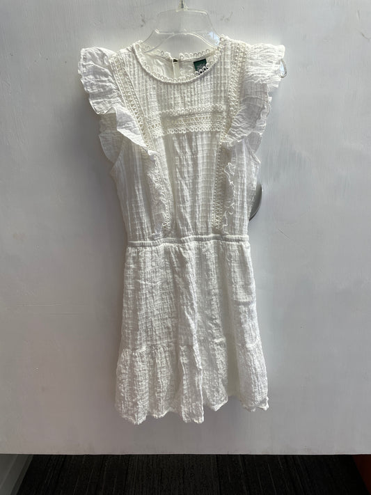 White Wild Fable Dress Short, XS*