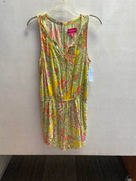 yellow Lilly Pulitzer Rompers, Medium *