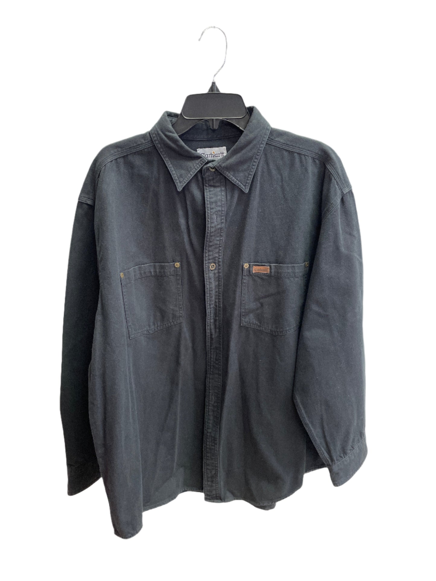 black Carhartt Ls Shirt, XL