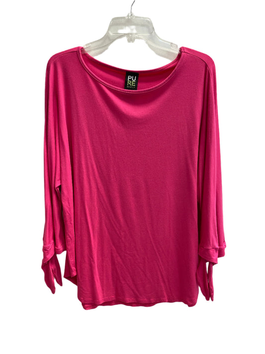 pink PURE essence Ls Shirt, 2x