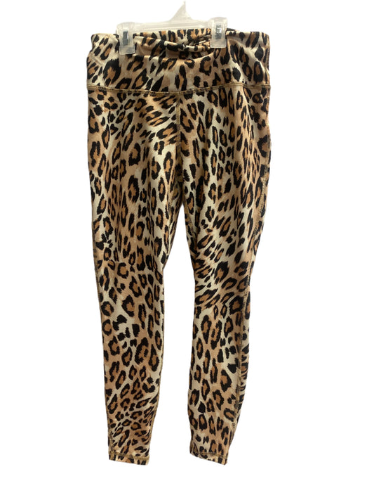 Cheetah Crown & Ivy Active Pants, Small