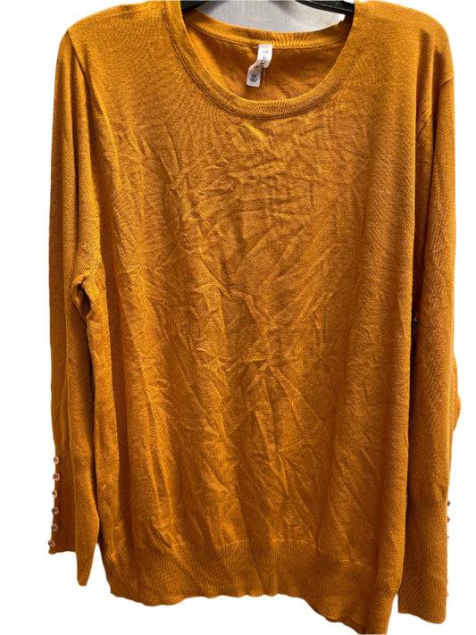 yellow zenana Sweater nwt, 2x