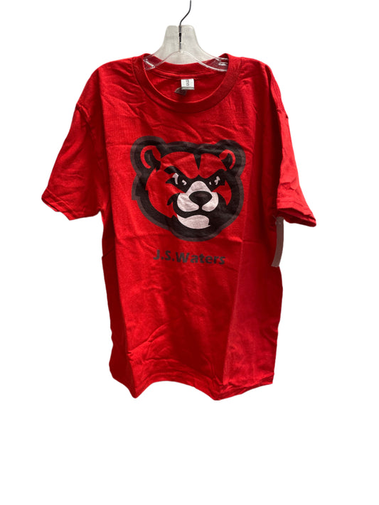 Red  JS Waters Cubs Bear, Youth Medium