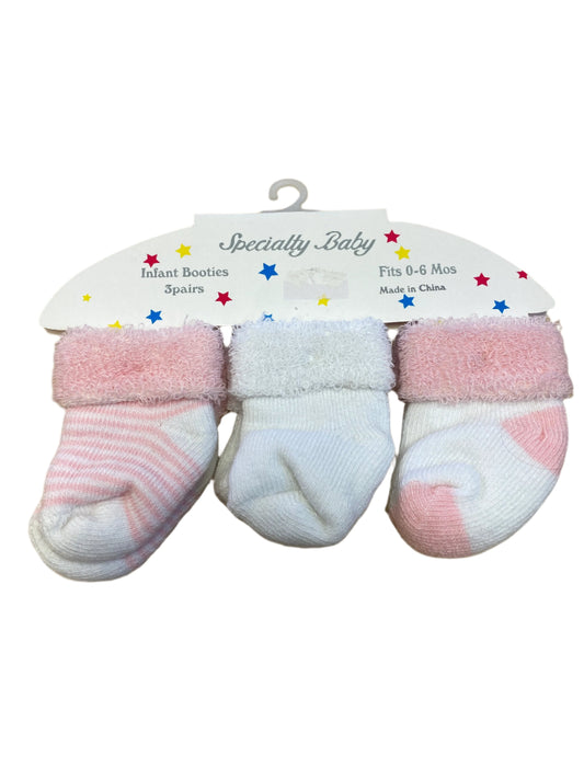 Specialty Baby 3 pc sock NIP, 0-6m