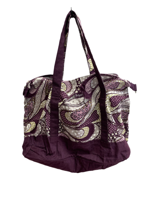 Purple Paisley Thirty-One Retro Metro Tote NIP