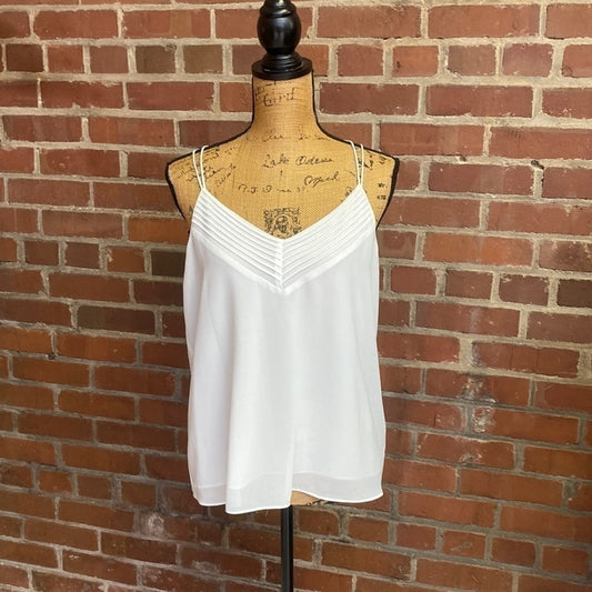 (1106) Vestique blouse with unique straps, Large