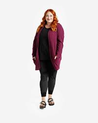 Lularoe, Burgandy, Size Medium, Mackenzie Long Sleeve Drop Shoulder Cardigan - Cozy Collection